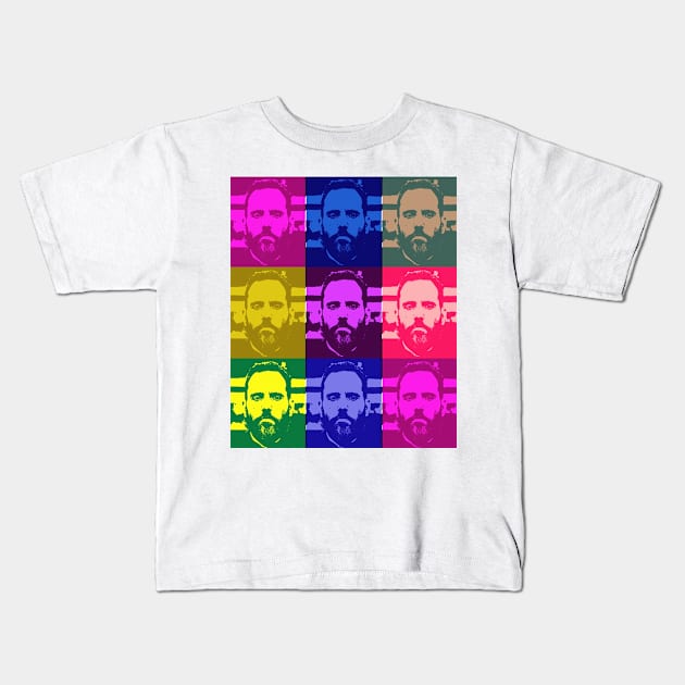 Jack Smith - Pop Art  8/6 Kids T-Shirt by Tainted